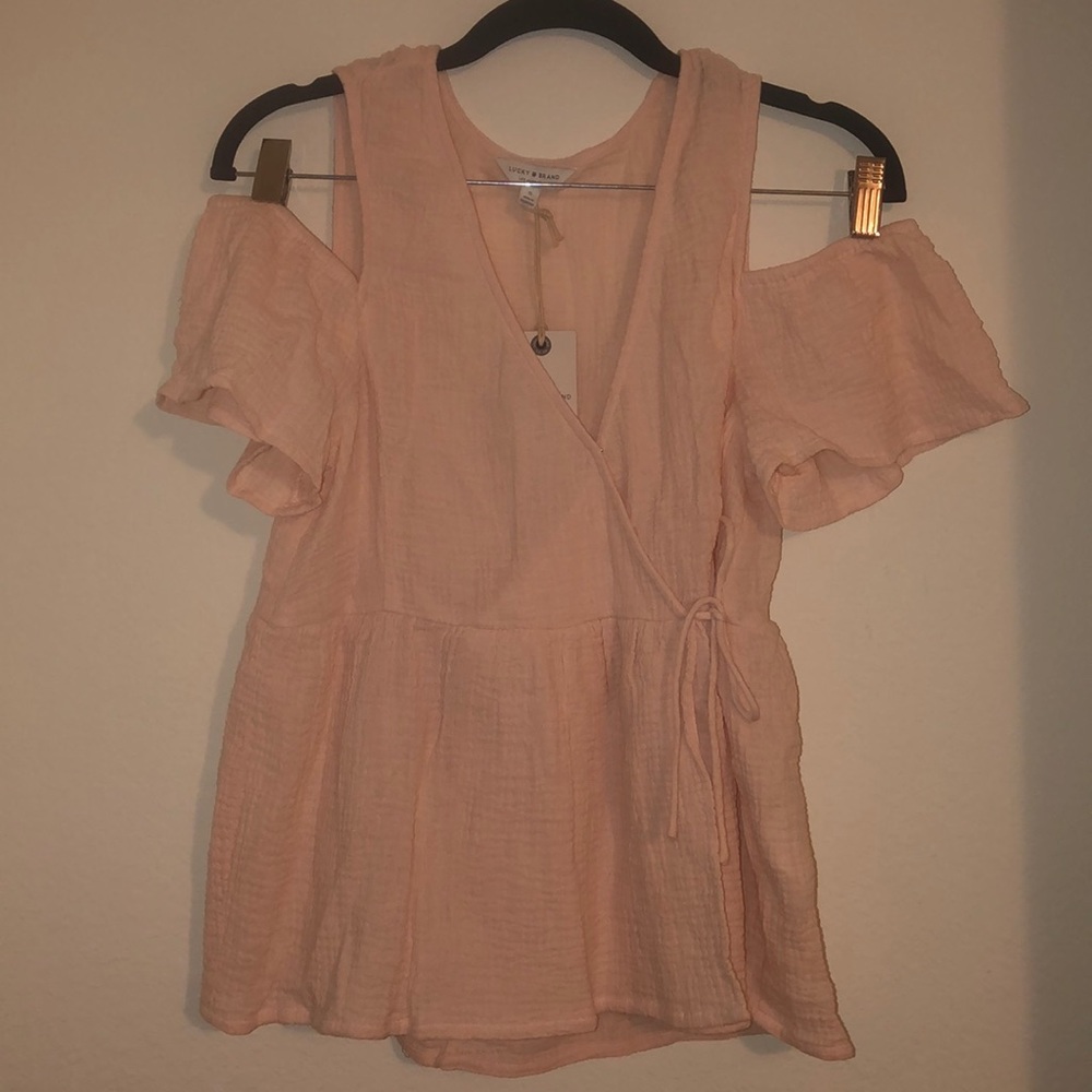 Off the shoulder lucky top